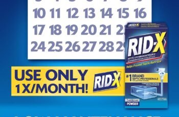 1 Month Supply Of RID-X Septic Treatment Review