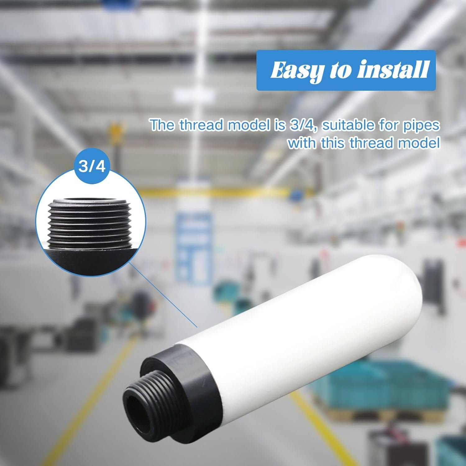 2 Pack Septic Tank Diffuser Cs113, Septic Tank Aerator Air Pump Diffuser Treatment Septic System Clearstream Wastewater Tank Processor (White)