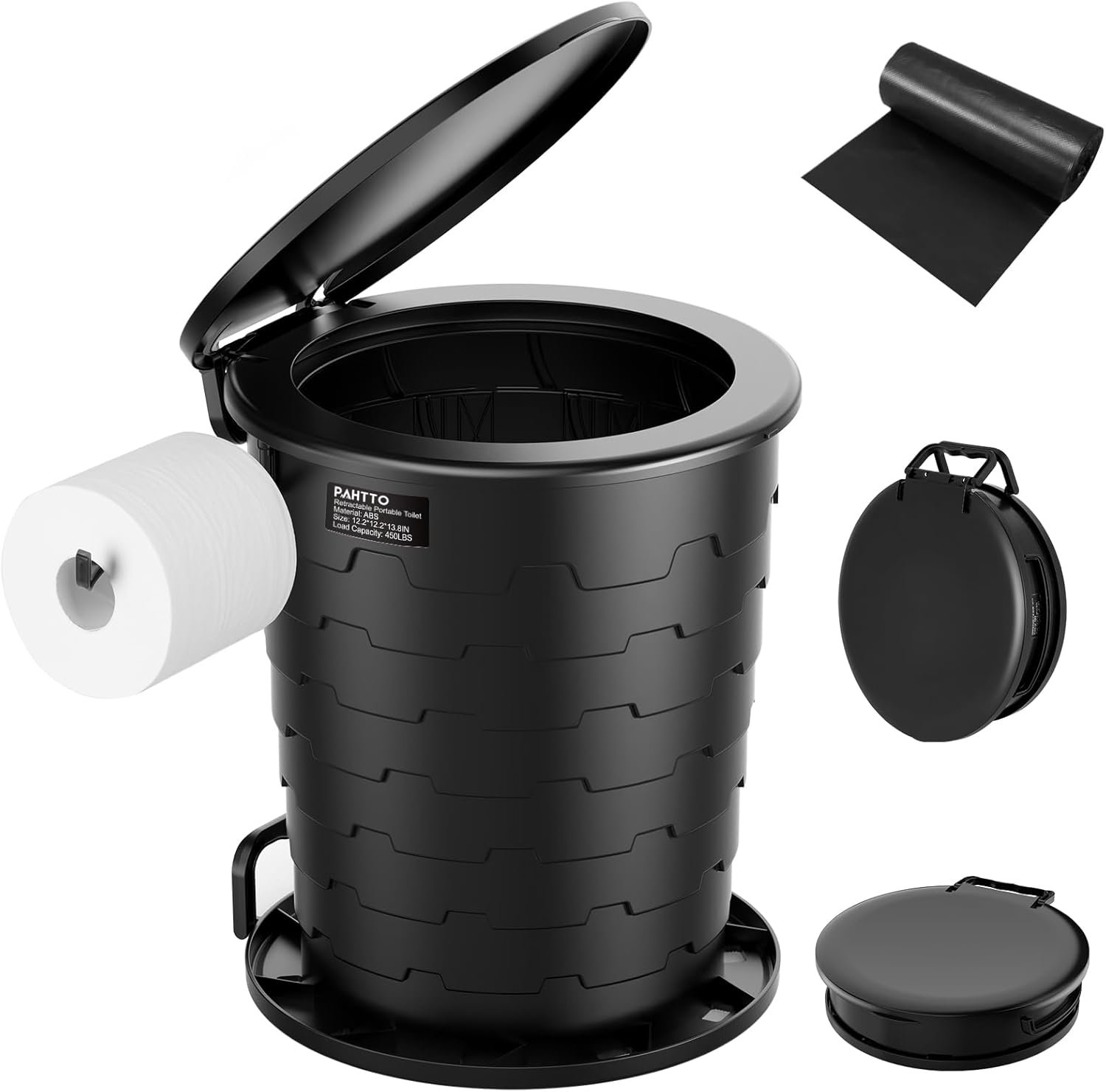 Camping Toilet,Height-adjustable Toilet, Portable Toilet for Camping, Car Camping Toilet,Height-adjustable Toilet, Portable Toilet for Camping, Car