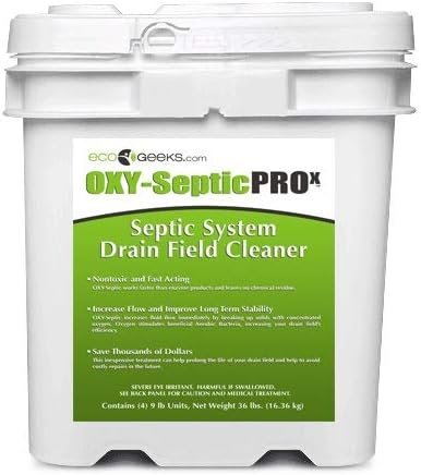 ecoGeeks OXY-Septic Drain Field De-Clogger, Cleaner, Maintainer