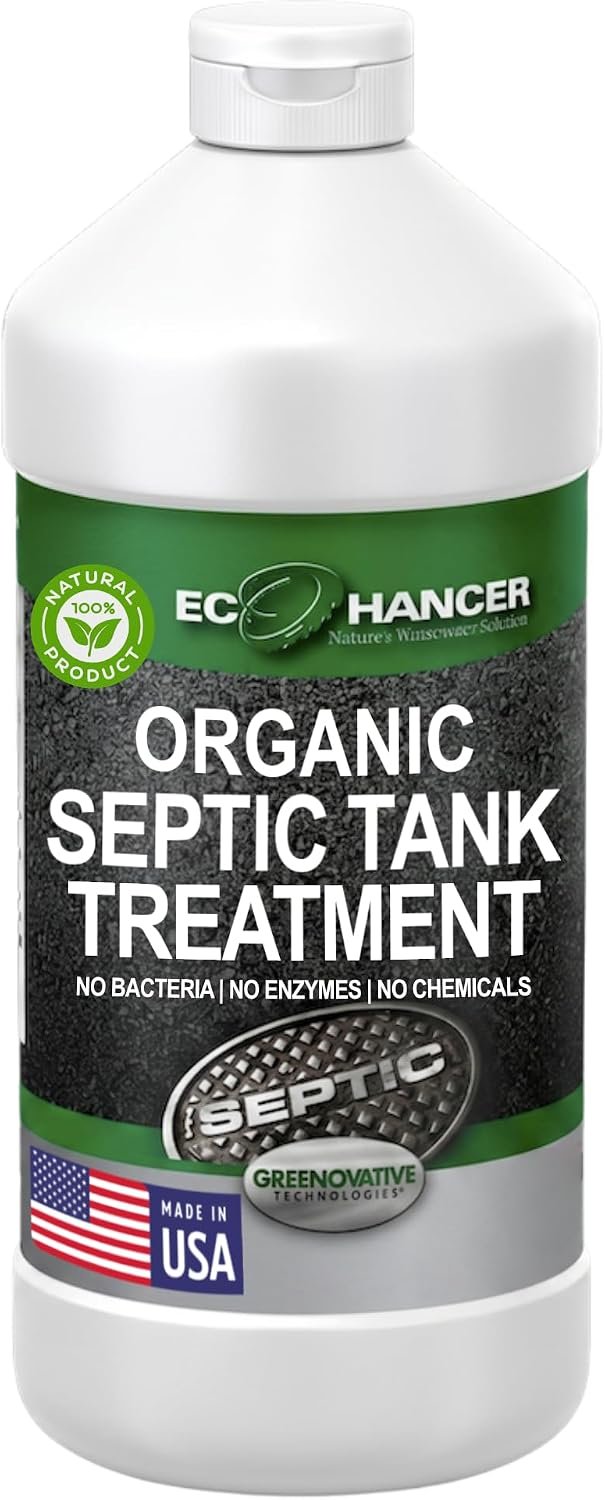 EcoHancer Organic Septic Tank Treatment Drain Field Cleaner | Made in USA EcoHancer Organic Septic Tank Treatment Drain Field Cleaner | Made in USA