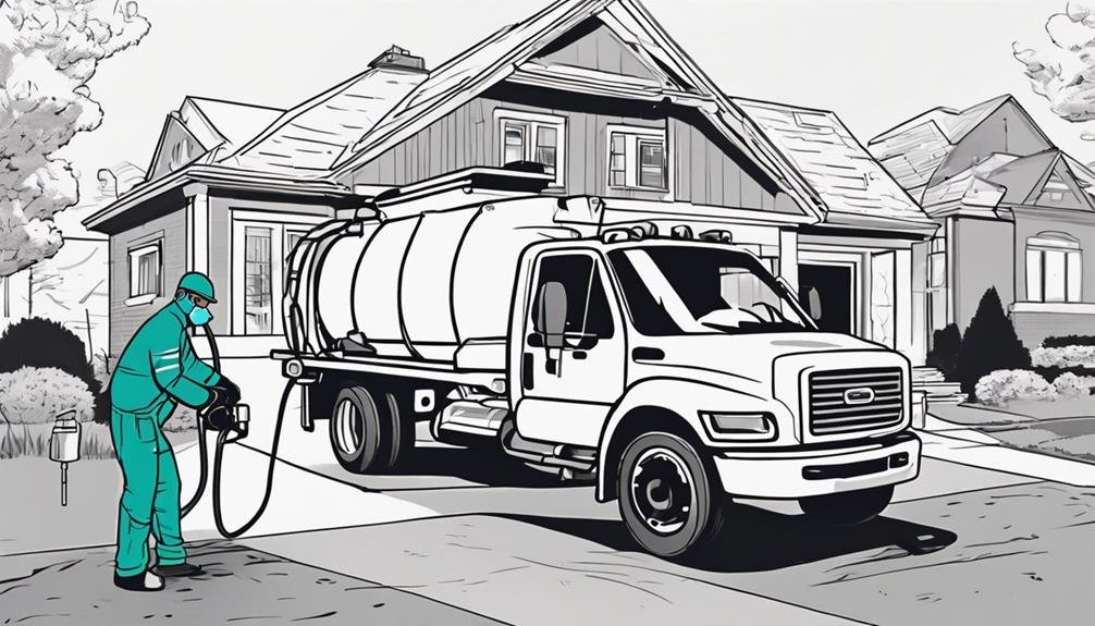 Illustration of Maintaining Septic Tank Filters And Pumps