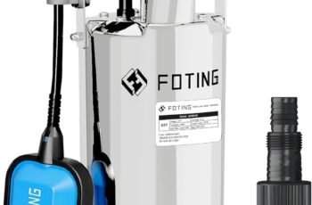 FOTING Full 304 Stainless Steel Sump Pump Review