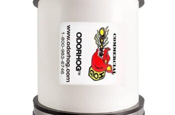 OdorHog Vent Stack Pipe Filter, PVC Inline Model – Removes Outdoor Septic and Sewer Odor Problems (2.0-inch)