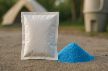 Poesie Portable Toilet Absorbent for Outdoor Hygiene 25 Packet and 2.2 lbs