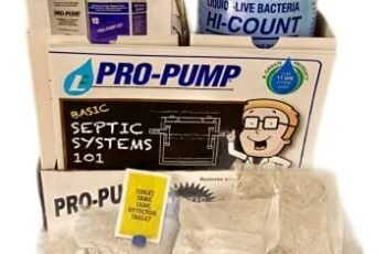 Pro Pump Septic Saver 1 year supply with leak detection tab review