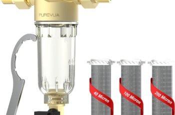 PSF1 Spin-Down Sediment Filter with 1″ MNPT & 3/4″ FNPT Dual Thread