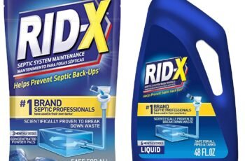 RID-X Septic Tank Treatment Enzymes, Liquid + Septi-PACS Review