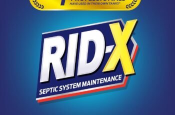 RID-X Septic Tank Treatment Pods – 6 Month Supply, Dual Action Enzymes to Break Down Waste & Stop Backups