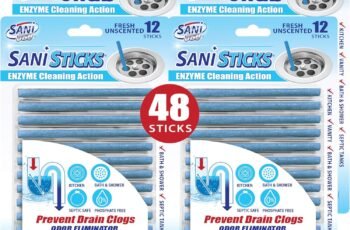 SANI 360° Sani Sticks Drain Cleaner Review