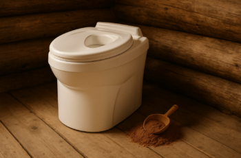 Separett Weekend Prime Urine-Separating Compost Toilet