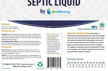 Septic Tank Treatment Professional Grade Liquid Review