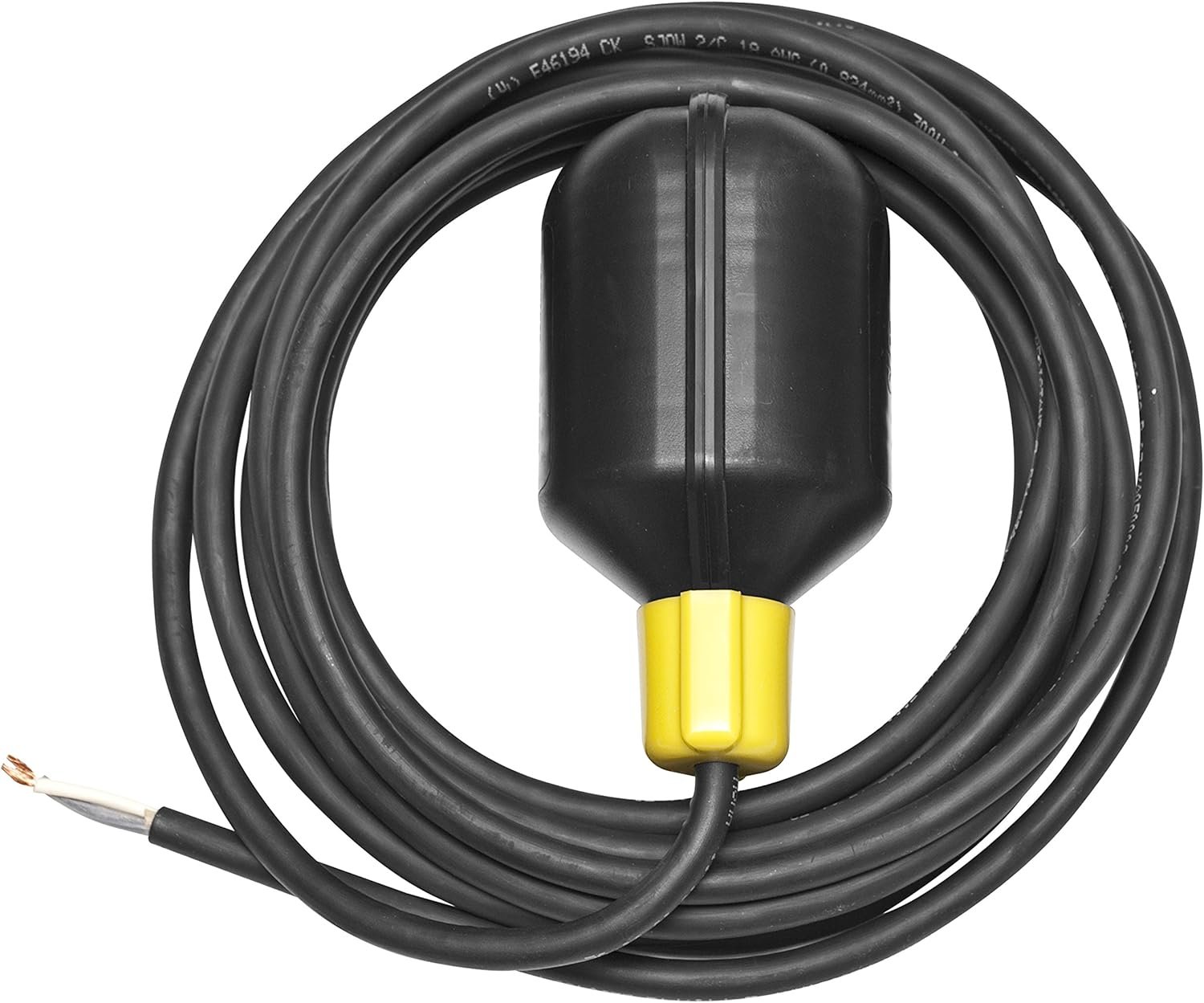 Superior Pump 92060 Sump Alarm System with 15-Foot Tethered Float Switch , Black