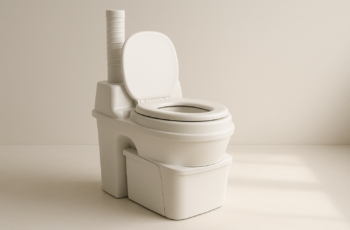 Thinktank Composting Toilet, White