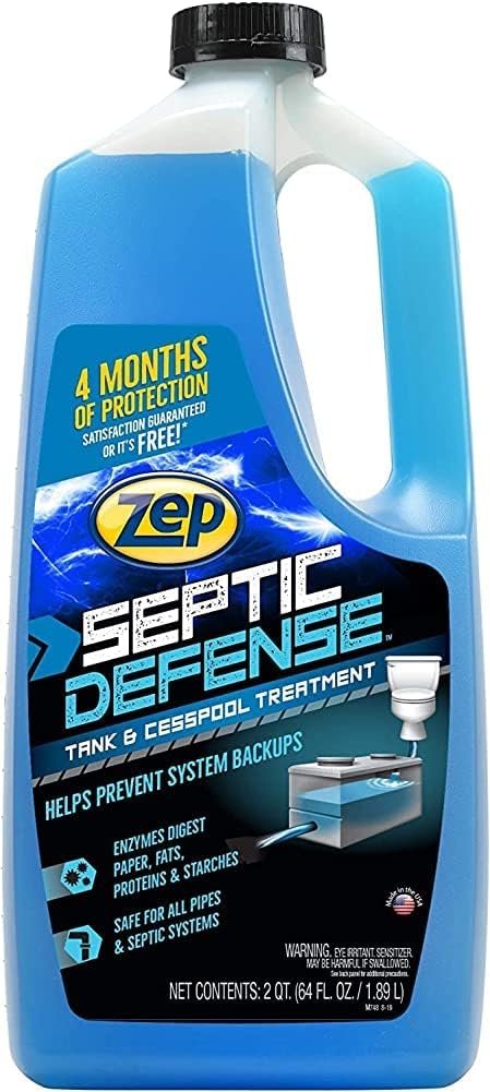 Zep Septic System and Cesspool Treatment Liquid - 64 Oz - ZLST648 - Safe for All Pipes and Septic Systems (8)